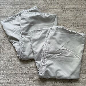 UGG Soft Gray Pillowcases (Set of 2)